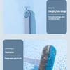 Multi-Surface Pet Hair Remover Brush with Self-Cleaning Base