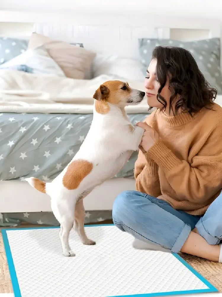 Extra-Strength Disposable Dog Training Pads with Leak-Proof Protection