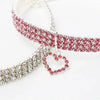 Love Water Drop Diamond Pet Necklace for Cats and Dogs