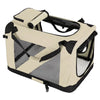 Transportín Plegable para Mascotas con Interior Acolchado