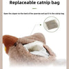 Rechargeable Chirping Bird Cat Toy with Catnip