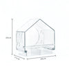 Clear Acrylic Bird Feeder with Suction Cup Window Mount