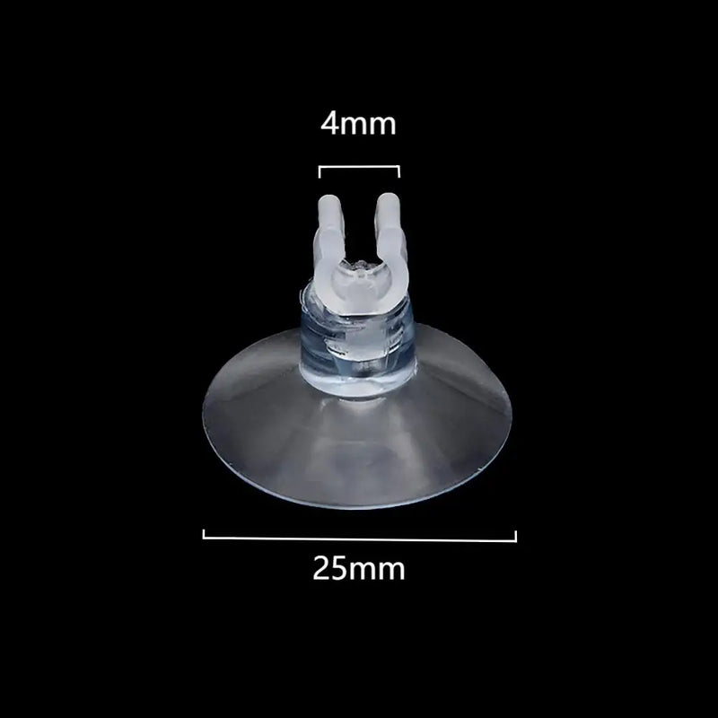 Attaches à ventouse pour tuyaux d'aquarium (Lot de 10)