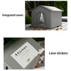 Foldable Waterproof Insulated Cat House with Thermal Lining