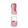 2-in-1 Portable Dog Water Bottle with Food Container