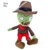 A plush toy of the Plants vs. Zombies Gargantuar, featuring green skin and brown clothing.