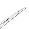 Stainless Steel Pet Grooming Tweezers with Curved Tip