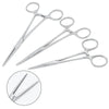 Stainless Steel Pet Grooming Tweezers with Curved Tip