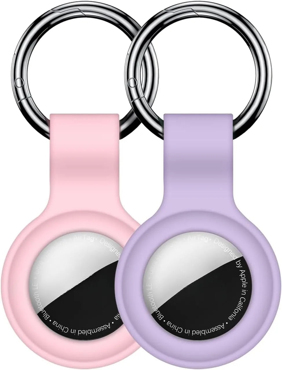Silicone AirTag Case with Keychain