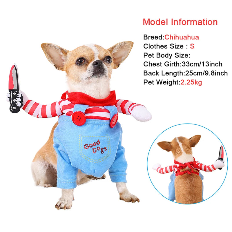 Disfraz de Perro para Halloween con Brazos