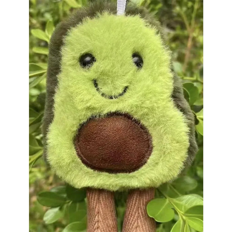 Avocado-Plüschtier mit Rucksackclip