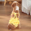 Cute Printed Reusable Dog Diaper Pants for Small Breeds
