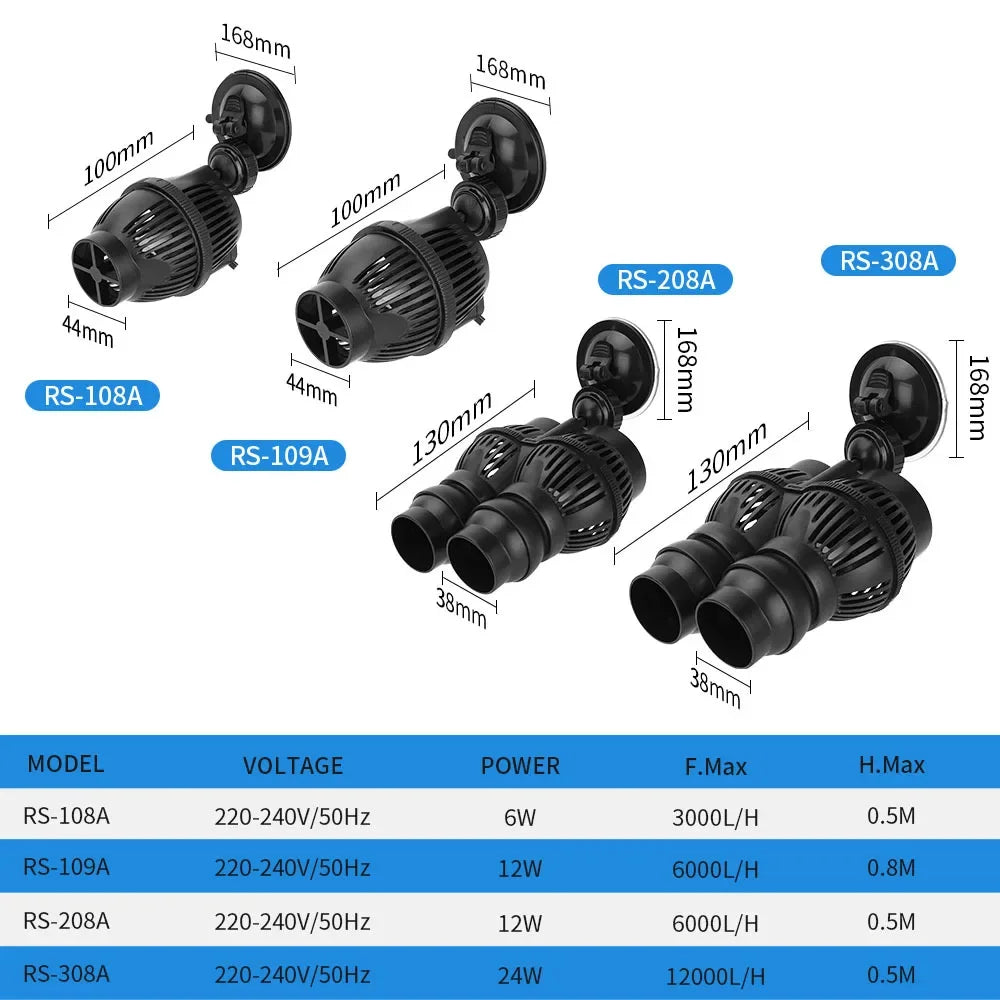 Aquarium Wave Maker Pump for Water Circulation