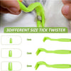 4-Piece Flea and Tick Removal Tool Kit for Pets