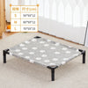 Foldable Elevated Pet Bed with Removable Washable Cover