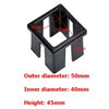 Durable Hollow Plastic Sleeve for Fitness Equipment Pipes