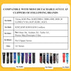 Ceramic Pet Grooming Blade Set for Andis, Oster, and Wahl Clippers