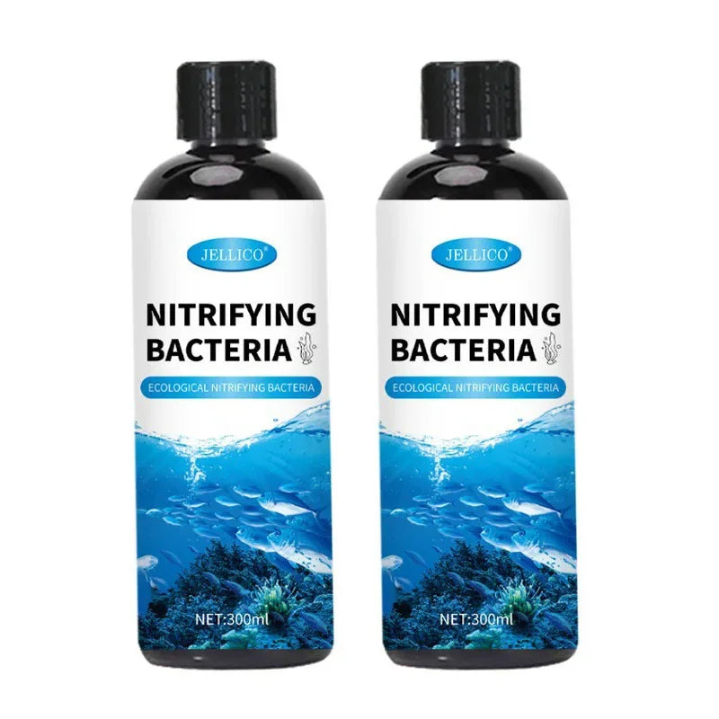 Bactéries nitrifiantes liquides 300ml pour le traitement de l'eau d'aquarium