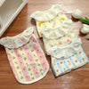 Lace Collar Dog Vest with D-Ring Summer Pet Shirt