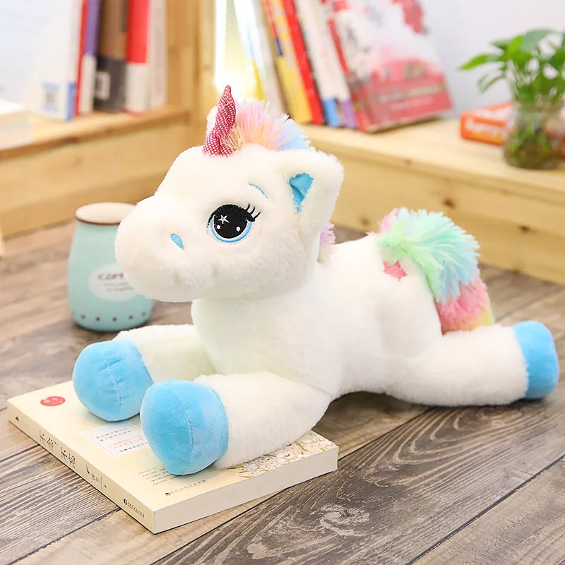 Rainbow Unicorn Plush Toy - Soft Stuffed Animal