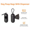Dog Waste Bags with Dispenser - 8 Rolls, Leakproof and Odorless