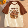 Camiseta Gráfica de Capibara