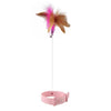 Cat Collar Toy with Feather Bells