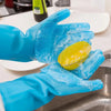 Gants de toilettage en silicone pour animaux