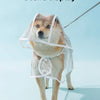Clear Waterproof Dog Raincoat with Adjustable Hood