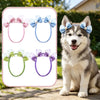 Handmade Pet Hair Bows – Adjustable Multi-Style Cloth Bows for Dogs and Cats
