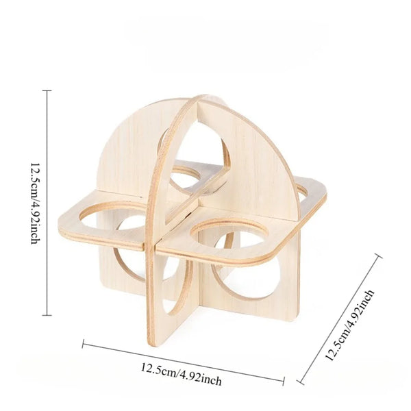 Balancelle et Tugger en Bois pour Hamster