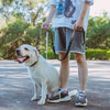 Tactical Dog Leash with Dual Handles and Shock-Absorbing Bungee