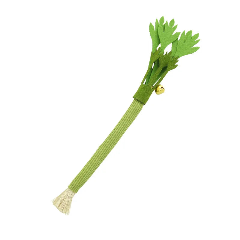 Interactive Catnip Chew Toy for Dental Health & Play