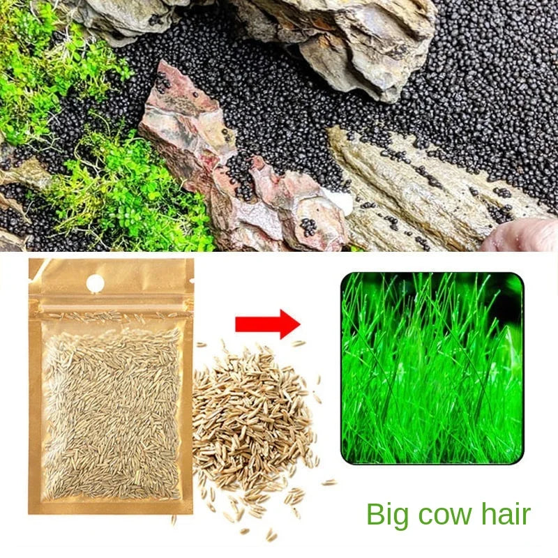 1 Pack Aquarium Substrate Gravel and Decorations