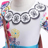 Floral Print Princess Dress for Girls, Inspired by Mirabel