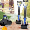 Long-Handle Dog Poop Scooper with Jaw Picker
