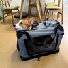 Transportín Plegable para Mascotas con Interior Acolchado