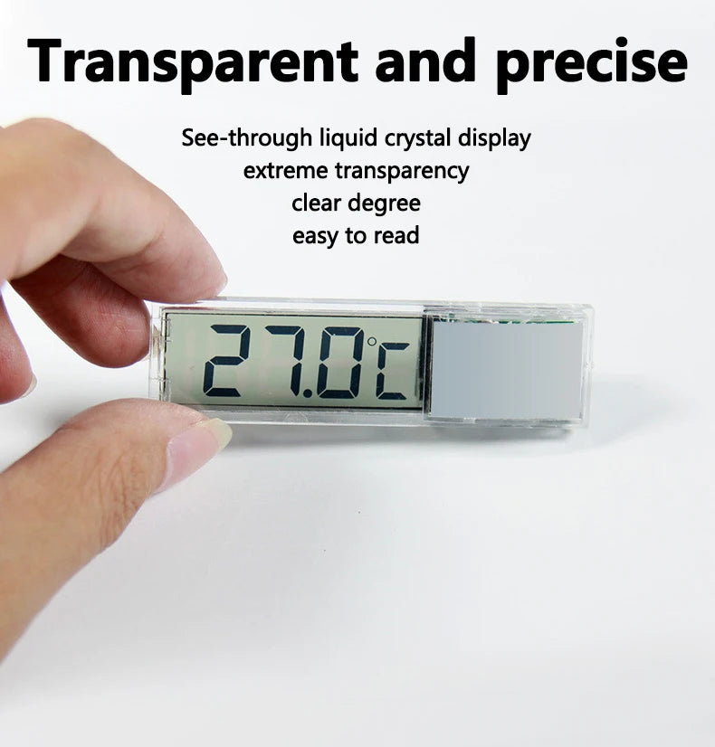 Aquarium-Thermometer mit 3D-LED-Display