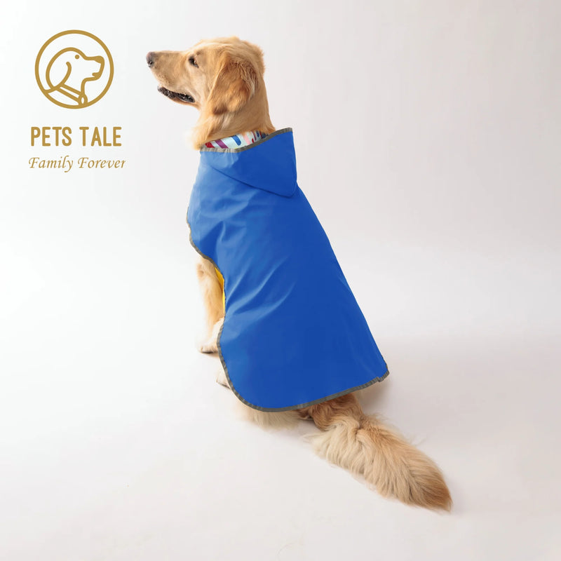 Impermeable Amarillo para Perro de Doble Capa