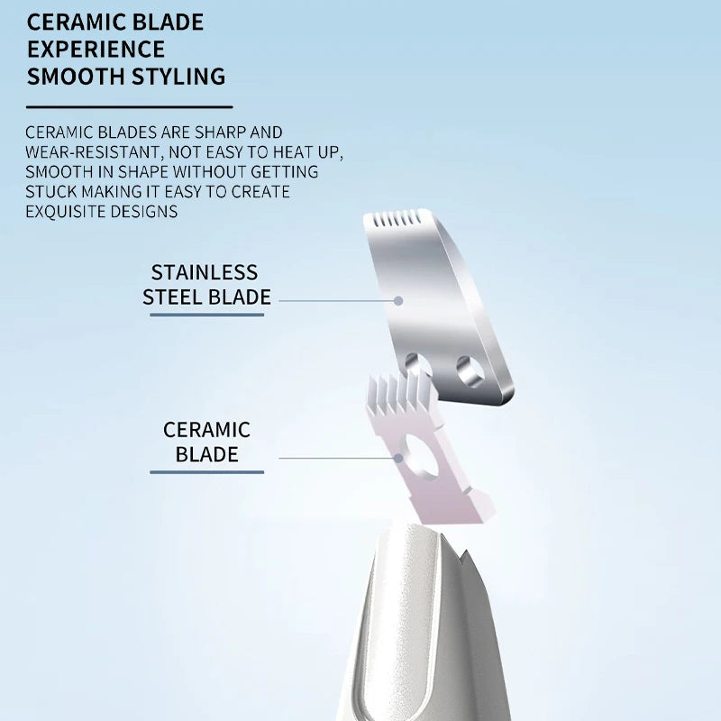 LED Pet Grooming Trimmer for Dogs and Cats