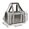 Transporteur pour animaux de compagnie souple et pliable pour chats & petits chiens