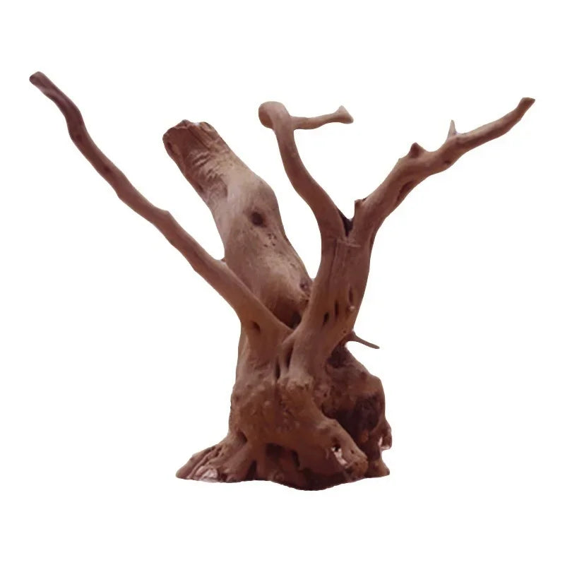 Natural Tree Trunk Driftwood Aquarium Decor for Fish Tanks