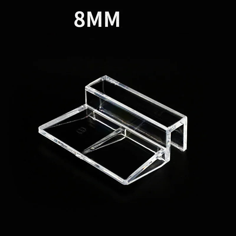 4Pcs Acrylic Fish Tank Lid Clip Bracket Set 6-12mm