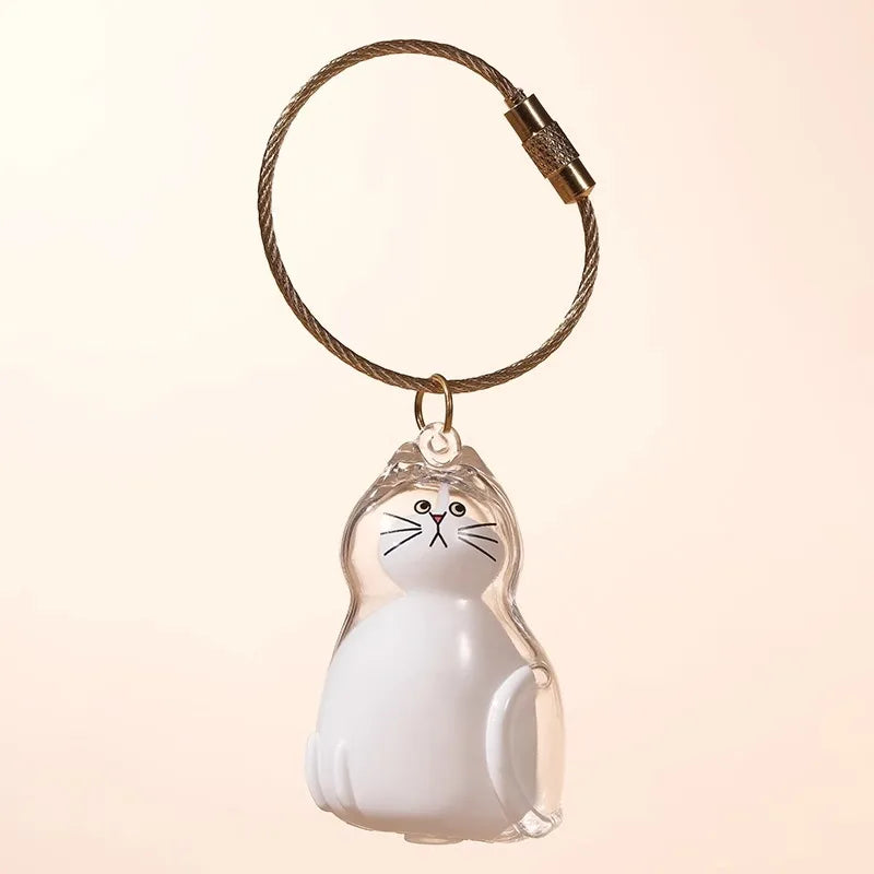 Pet Memorial Fur Keepsake Keychain Pendant