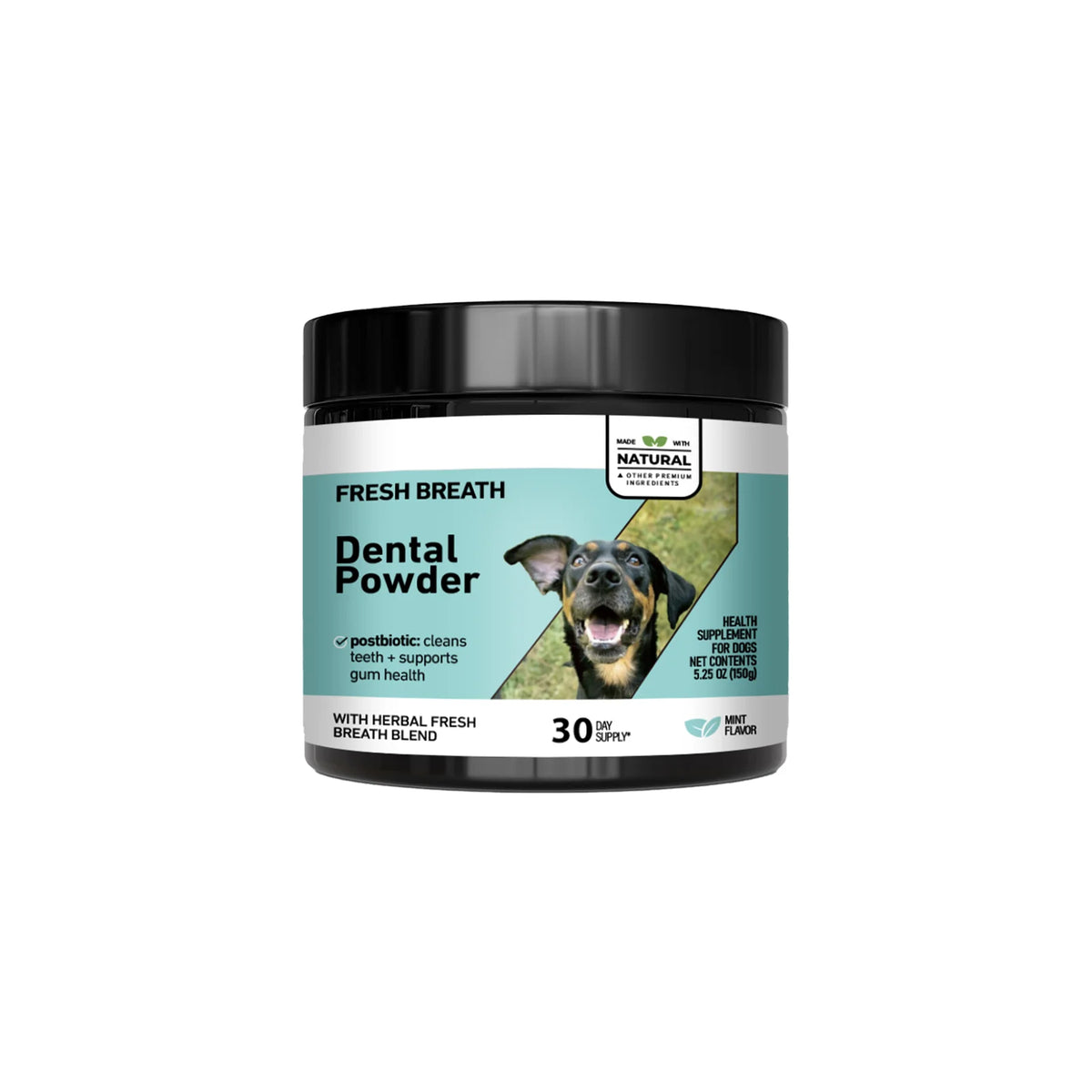 Mint-Flavored Dental Care Powder for Dogs & Cats