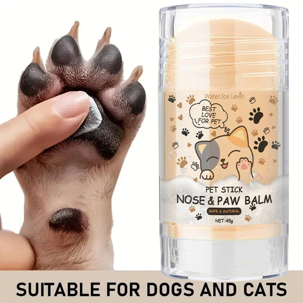 Baume pour le nez et les coussinets des animaux de compagnie pour peaux sèches et gercées