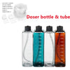 Set de Botellas Dosificadoras para Acuario de 450 ml con Base de Acero Inoxidable