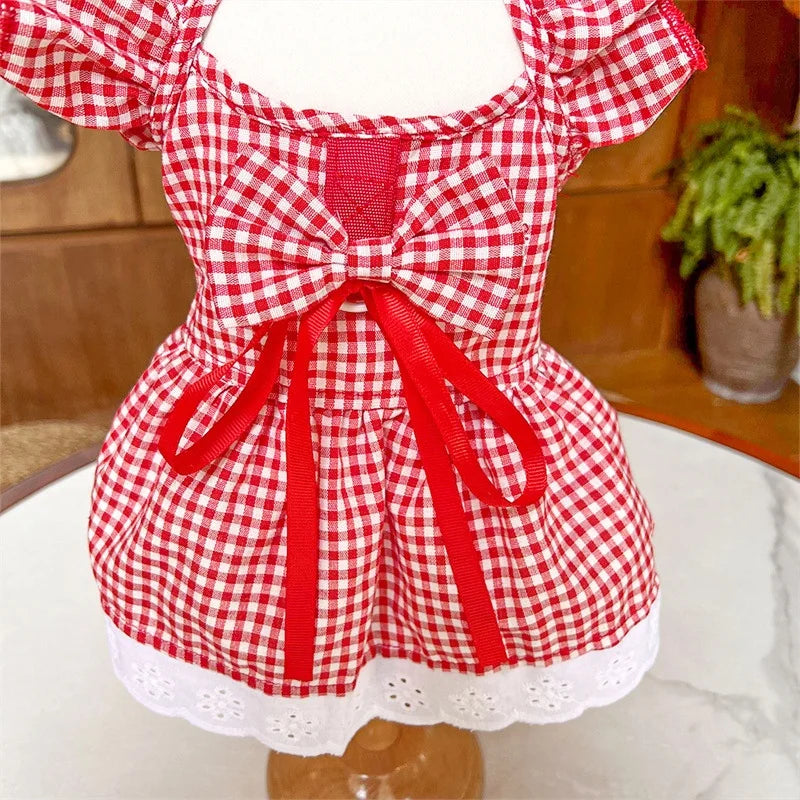 Floral Summer Princess Dress for Small Dogs and Cats