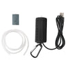 USB Mini Aquarium Air Pump with Silicone Air Stone and Tube