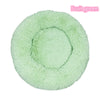 Lit Donut en Peluche Confortable pour Chat